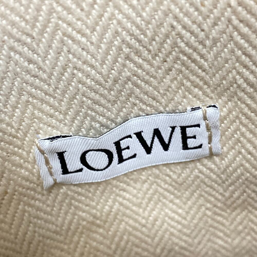Loewe Anagram Cut-out Pocket Shoulder Bag C922Y62X02 Leather Canvas - Picture 9 of 15